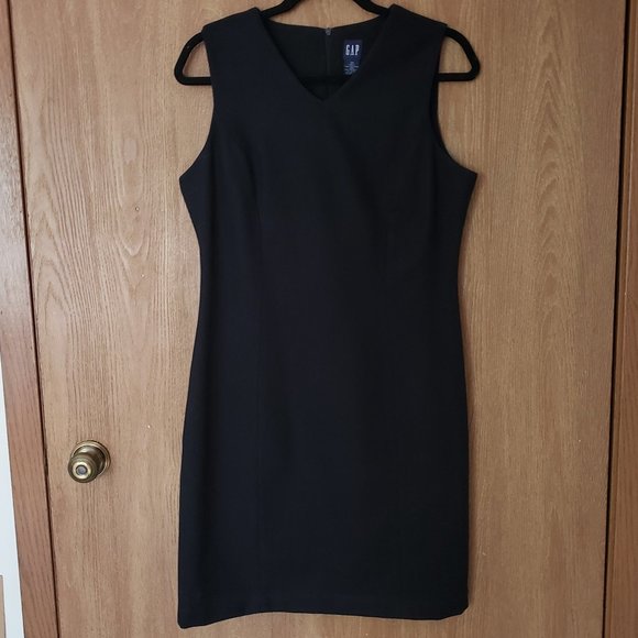 GAP Dresses & Skirts - Gap Black Sleeveless Wool Jumper Dress Size 10